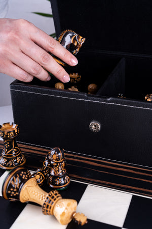 Boîte d'échecs <br>en Similicuir