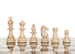 Jeu d'Échecs de Tournoi <br>Décoratif en Chêne