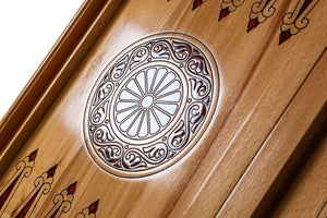 Backgammon de Grande Taille Motifs Arméniens