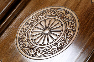 Plateau de Backgammon de Prestige Motifs Arméniens