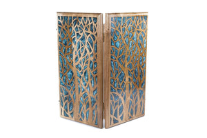 Plateau de Backgammon Professionnel en Bois de Hêtre