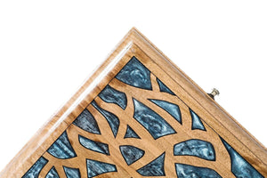 Plateau de Backgammon Professionnel Blanc