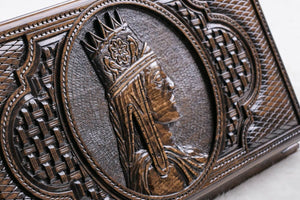 Beau Jeu de Backgammon en Bois