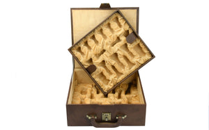 coffret pièces échecs luxe