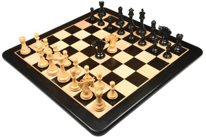 Échiquier en Bois Noir Roi