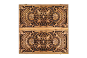 Grand Backgammon en Bois Fait à la Main