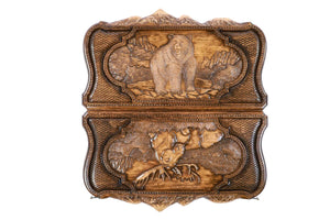 Jeu de Backgammon Coffret Pliable