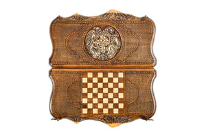 Plateau de Backgammon Arménien Pliable