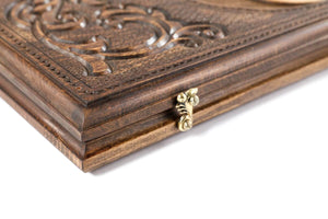 Plateau Backgammon Loup Serrure