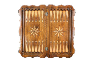 Plateau de Backgammon Octagramme Fermé