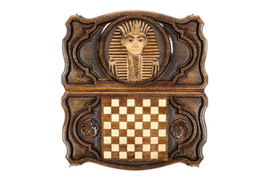 Plateau de Backgammon Pharaon Damier