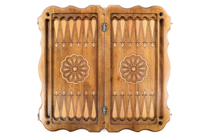 Plateau de Backgammon Roue de l'Eternité Pliable