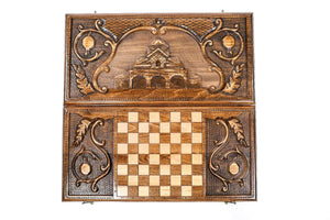 Plateau de Backgammon Église St. Gayané Ouvert