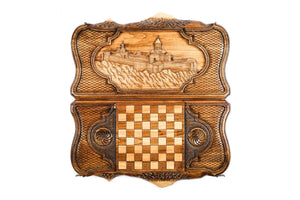 Plateau de Backgammon Tatev Cavalier