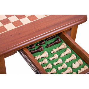 Table d'Échecs Contemporaine Fabrication Artisanale