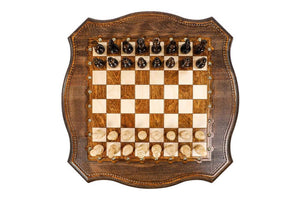 Table d'Echecs Ancienne Echiquier