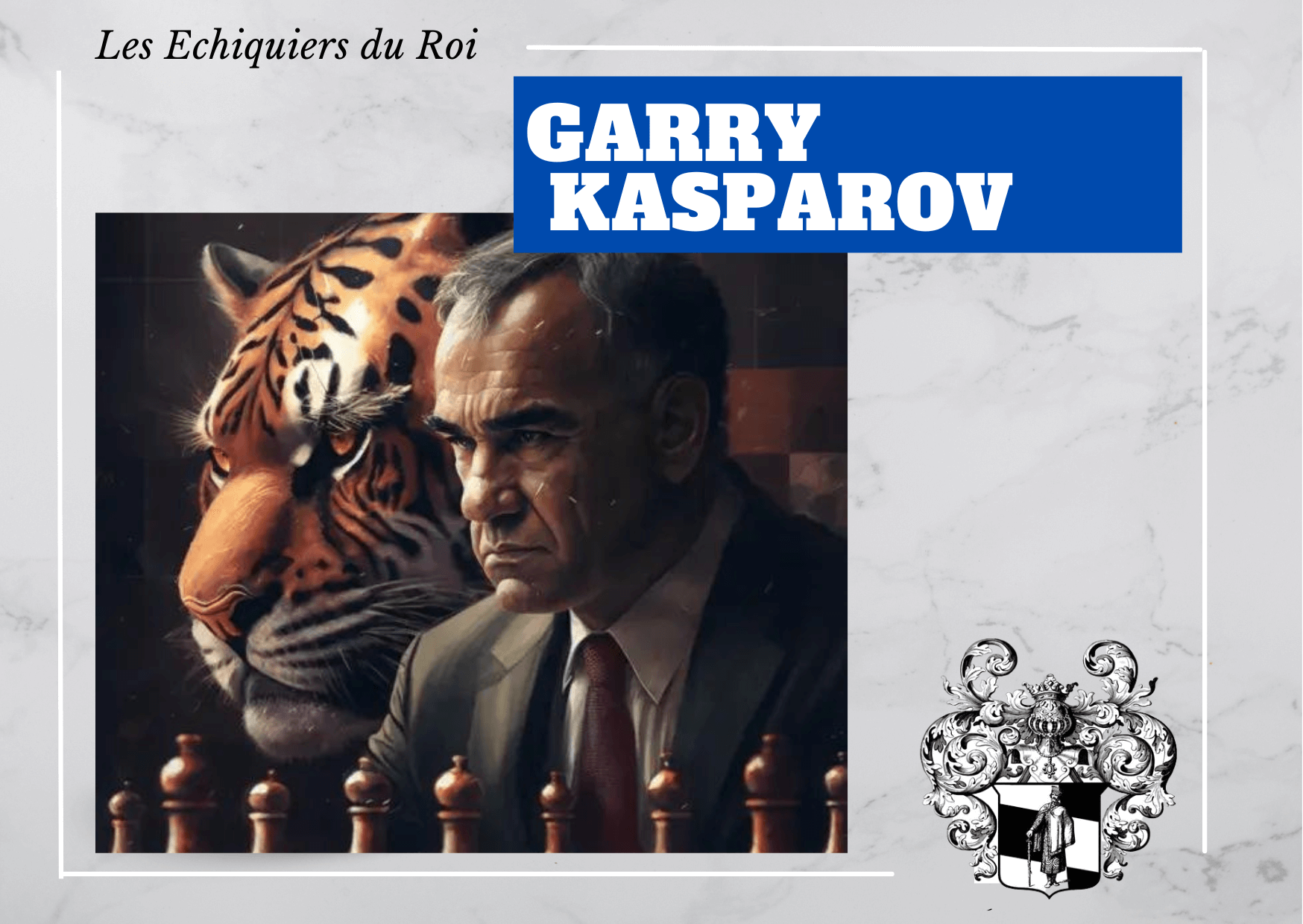 Garry Kasparov : joueur d'échecs légendaire Garry Kasparov : joueur d'échecs légendaire