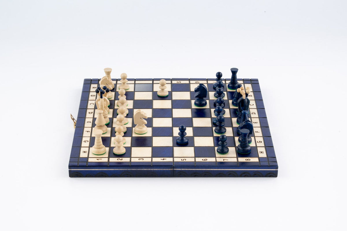 Échiquier Bleu Myrtille — Vue du jeu