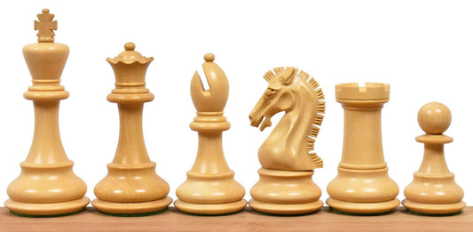Pièces d'Échecs Dynastie <br>en Bois d'Acacia