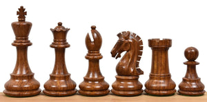 Pièces d'Échecs Dynastie <br>en Bois d'Acacia