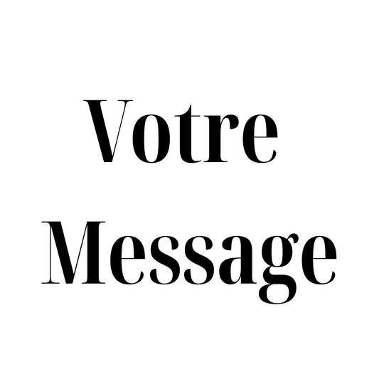 Message (+5€) 