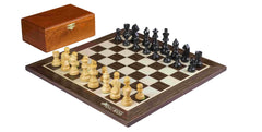 Jeu d'Échecs Noblesse <br>en Bois d'Ébène et d'Érable