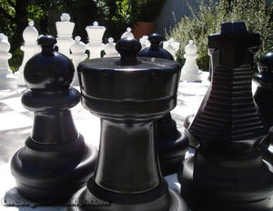 Pièces d'Échecs Géantes <br>Fabriquées en Europe
