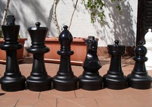Pièces d'Échecs Géantes <br>Fabriquées en Europe