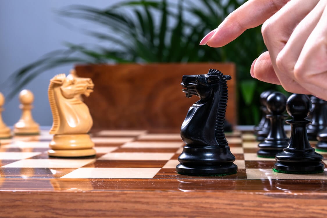 Jeu d'Échecs Orée <br>en Bois de Palissandre