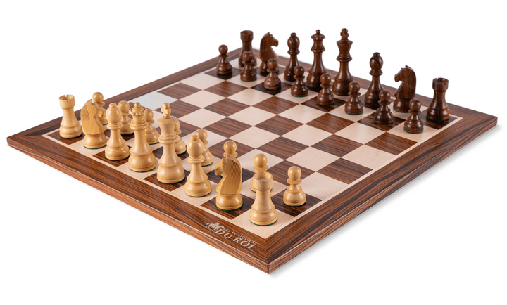 Échiquier Majesté  en Bois de Palissandre et Sheesham