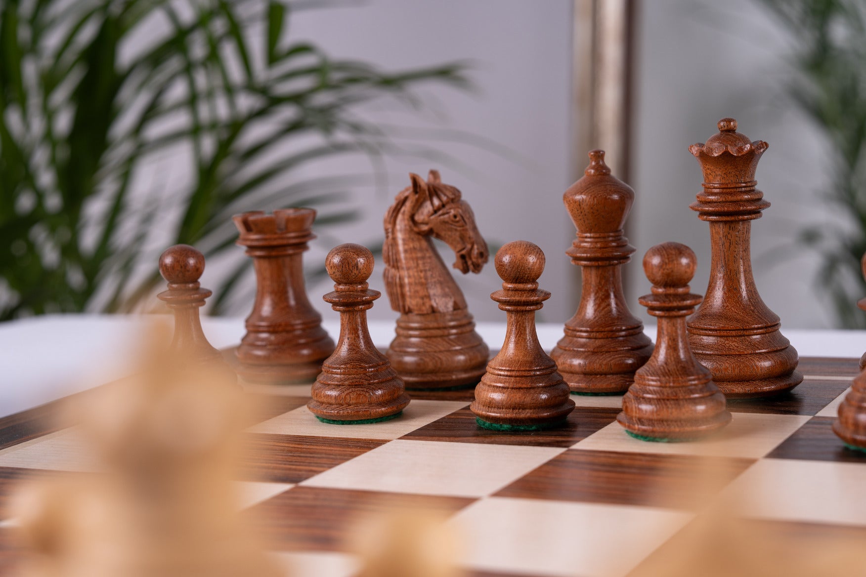 Jeu d'Échecs Raffiné <br>en Bois de Palissandre