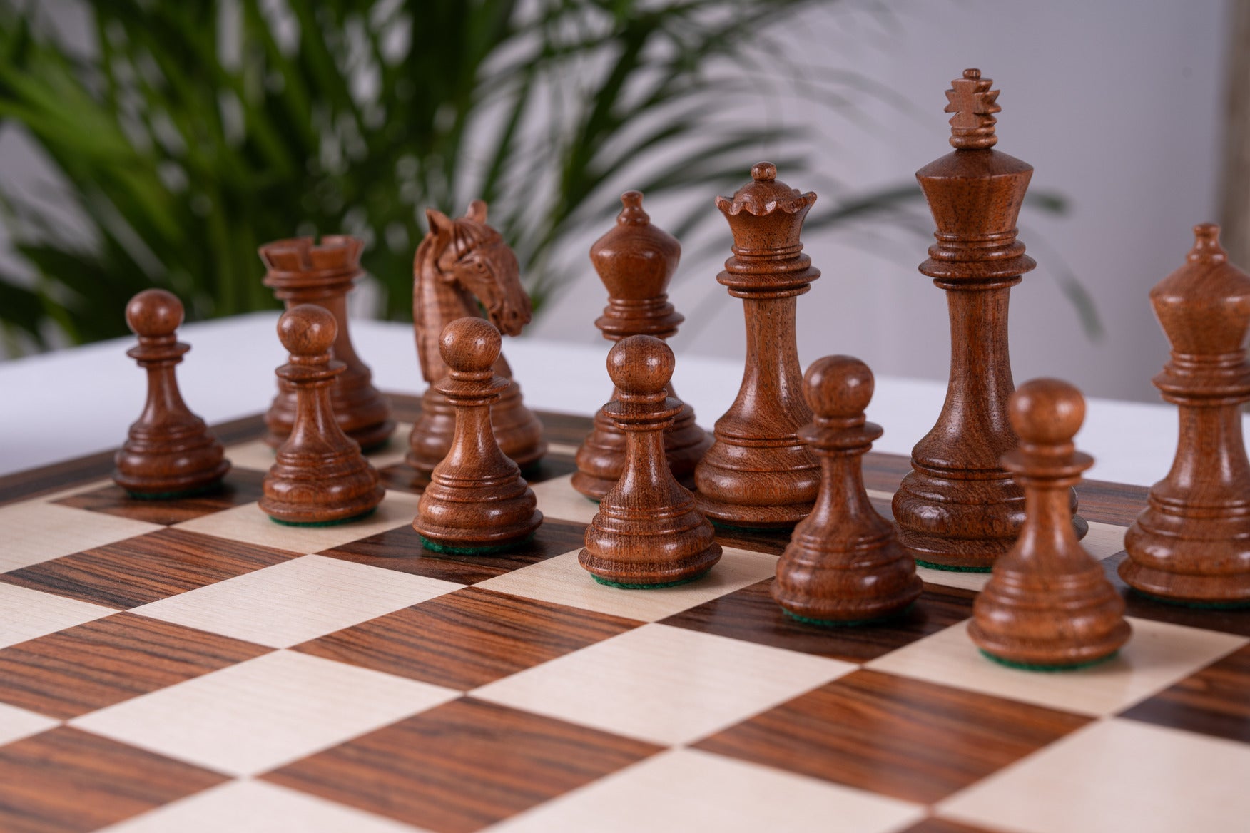 Jeu d'Échecs Raffiné <br>en Bois de Palissandre