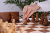 Jeu d'Échecs Raffiné <br>en Bois de Palissandre