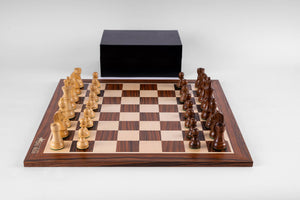 Échiquier Clair <br>en Bois de Luxe