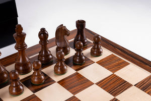 Échiquier Clair <br>en Bois de Luxe
