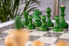 Jeu d'Échecs Émeraude <br>en Bois de Frêne