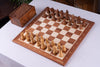 Jeu d'Échecs Délicatesse <br>en Bois d'Acajou