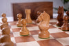 Jeu d'Échecs Délicatesse <br>en Bois d'Acajou