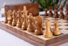 Jeu d'Échecs Authentique <br>en Bois de Noyer