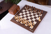 Jeu d'Échecs Terre de Sienne <br>en Bois de Frêne