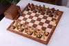 Jeu d'Échecs Prouesse <br>en Bois d'Acajou