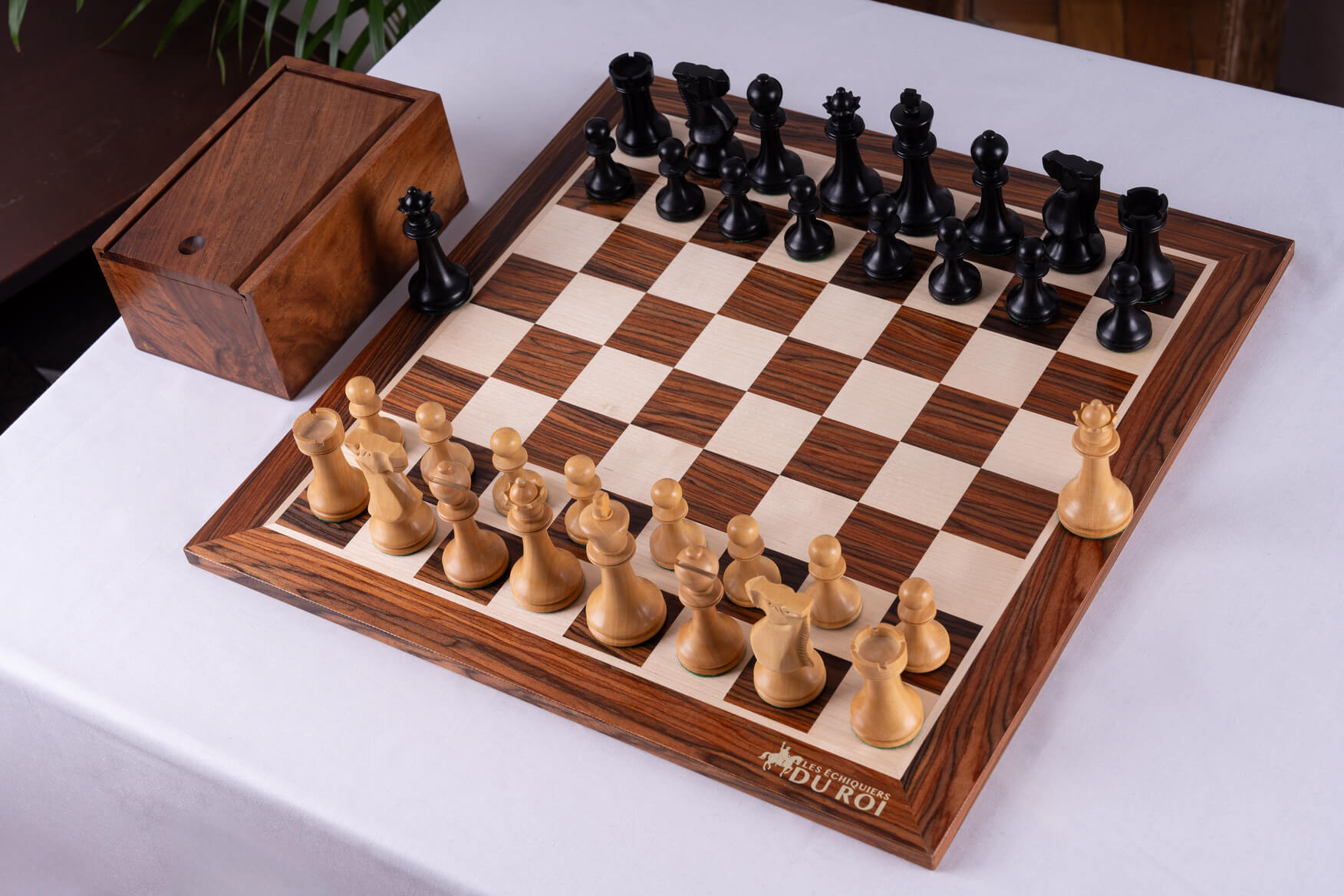 Jeu d'Échecs Nuance <br>en Bois de Palissandre