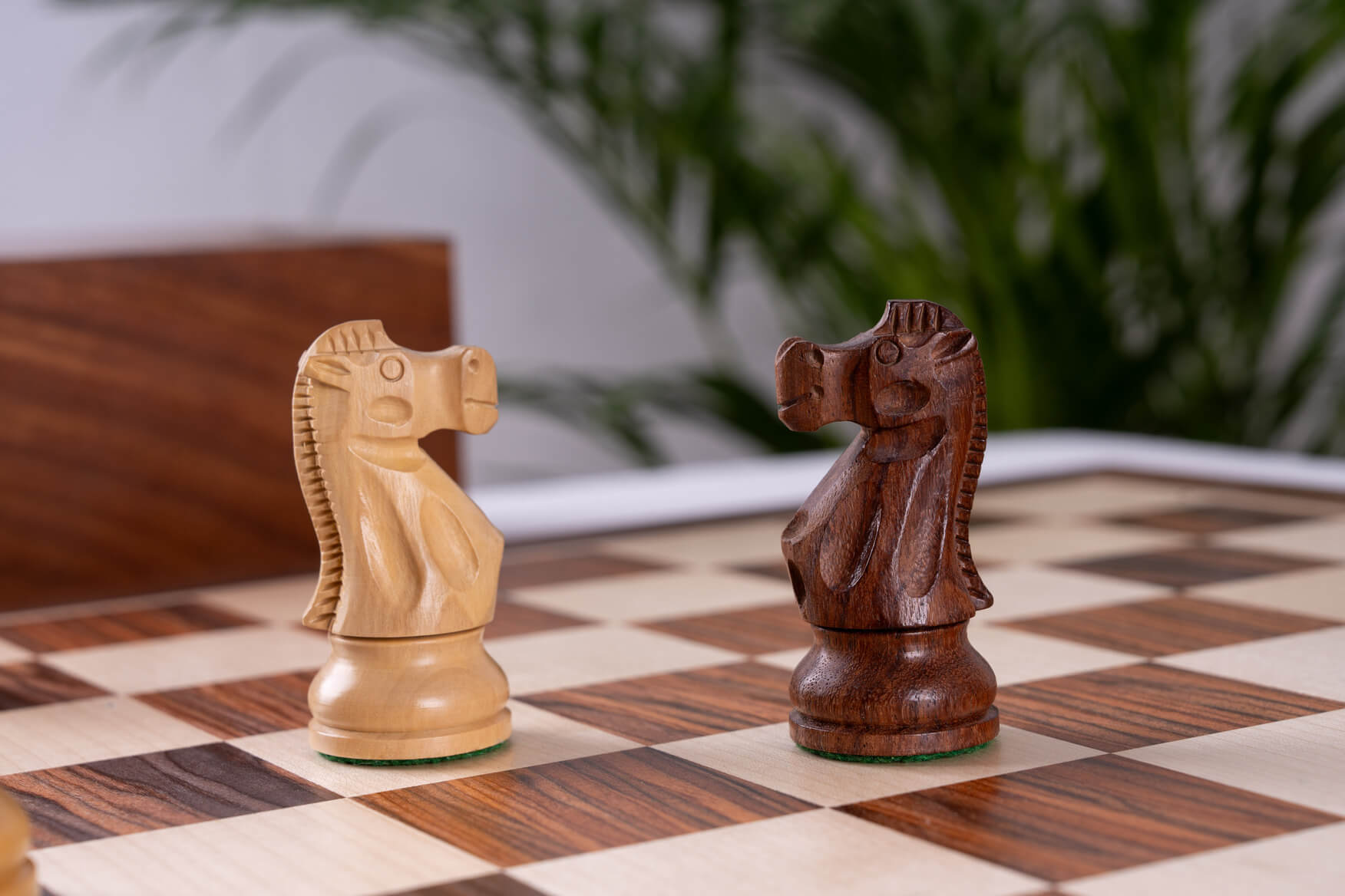 Jeu d'Échecs Bravoure <br>en Bois de Palissandre