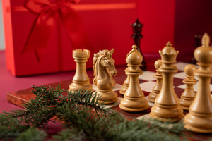 Jeu d'Échecs Rubis <br>en Bois de Frêne