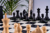 Jeu d'Échecs Galerie <br>en Bois d'Ébène & Buis