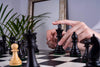 Jeu d'Échecs Galerie <br>en Bois d'Ébène & Buis