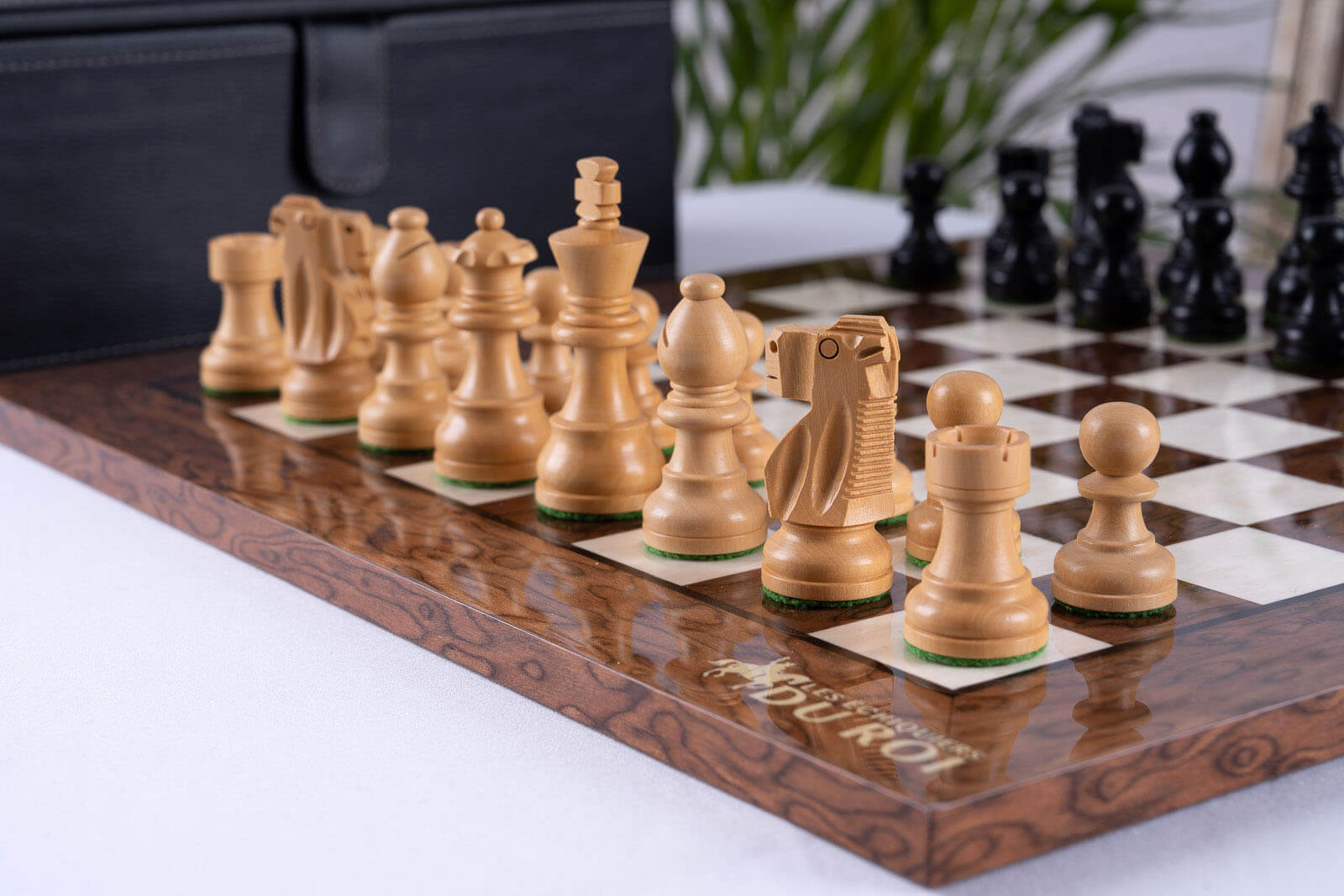 Jeu d'Échecs Hégémonique <br>en Bois de Frêne et Buis