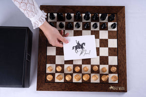 Jeu d'Échecs Hégémonie <br>en Bois de Frêne et Buis