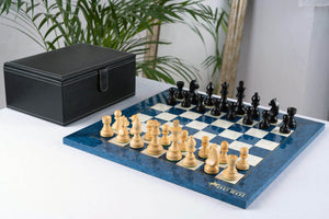 Jeu d'Échecs Saphir <br>en Bois de Frêne et Buis