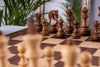 Jeu d'Échecs Triomphe <br>en Bois d'Acajou et Acacia